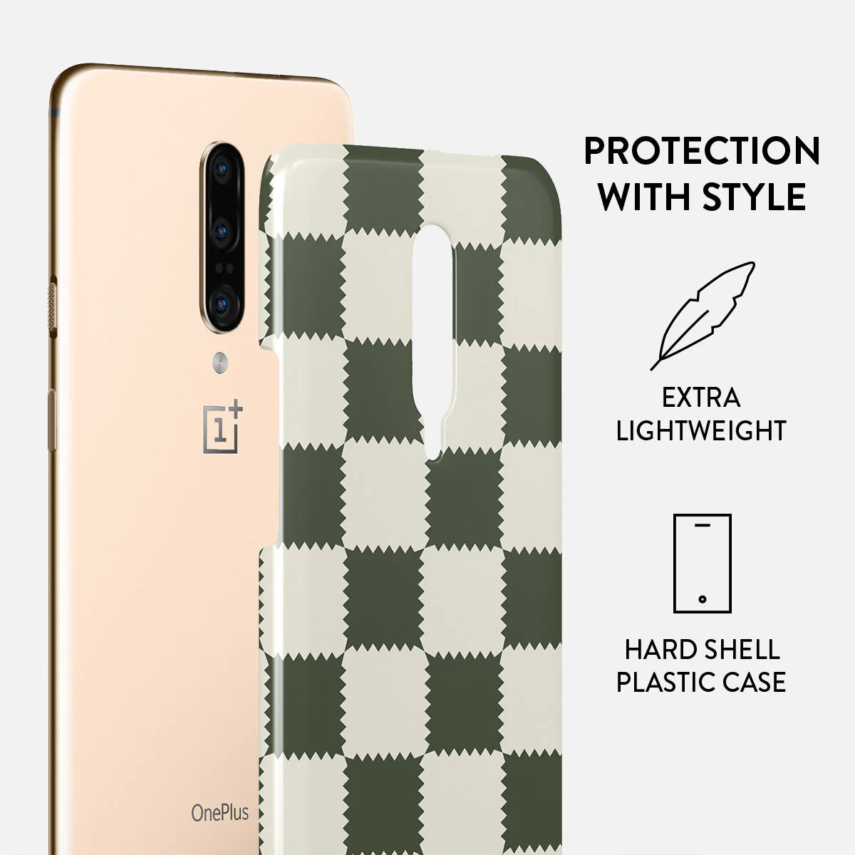 Retro Grid - OnePlus 7 Pro / 7T Pro Case - Image 2