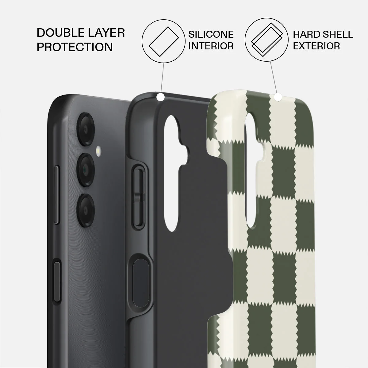 Retro Grid - Samsung Galaxy A25 Case - Image 2