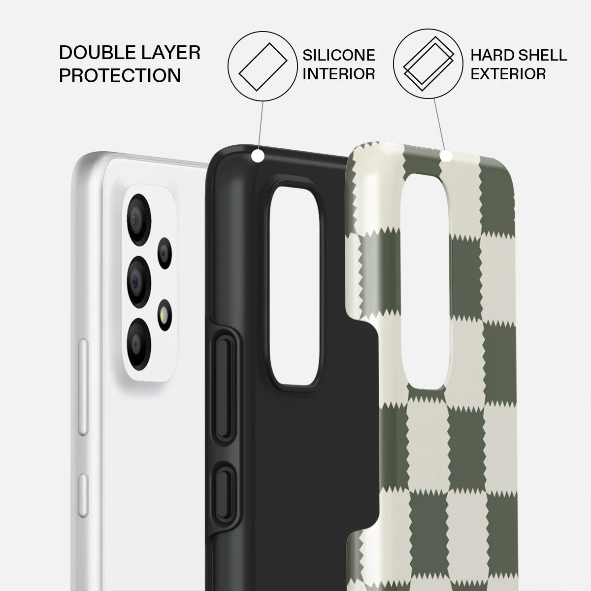 Retro Grid - Samsung Galaxy A33 Case - Image 2