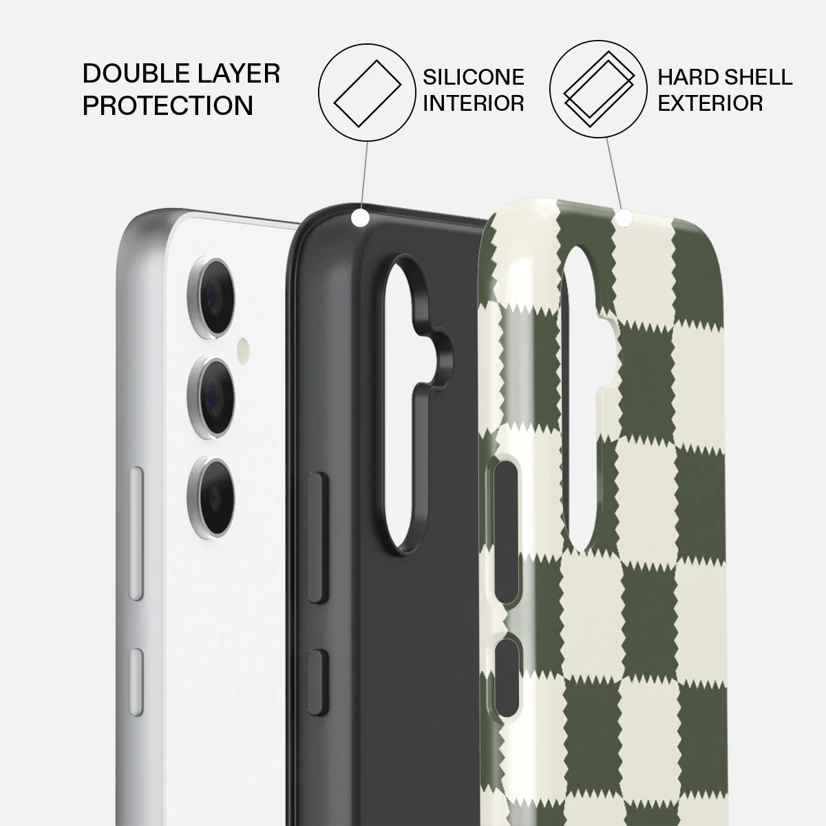 Retro Grid - Samsung Galaxy A54 Case - Image 2