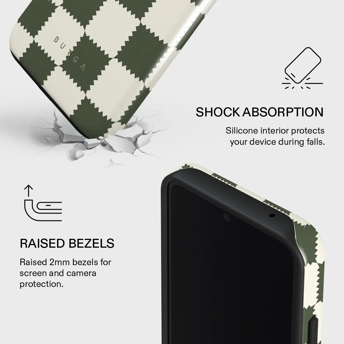 Retro Grid - Samsung Galaxy A54 Case - Image 4