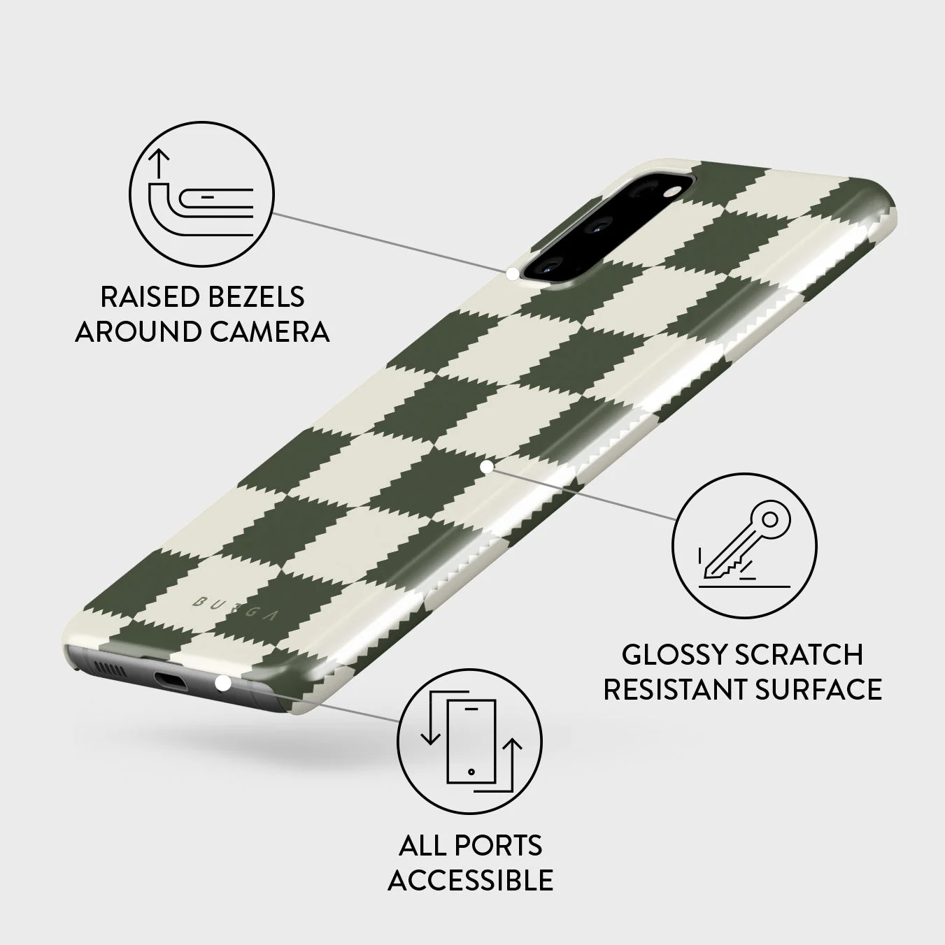 Retro Grid - Samsung Galaxy S20 4G / 5G Case - Image 3
