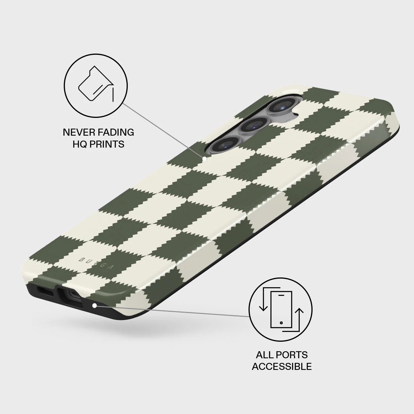 Retro Grid - Samsung Galaxy S24 Plus Case - Image 3