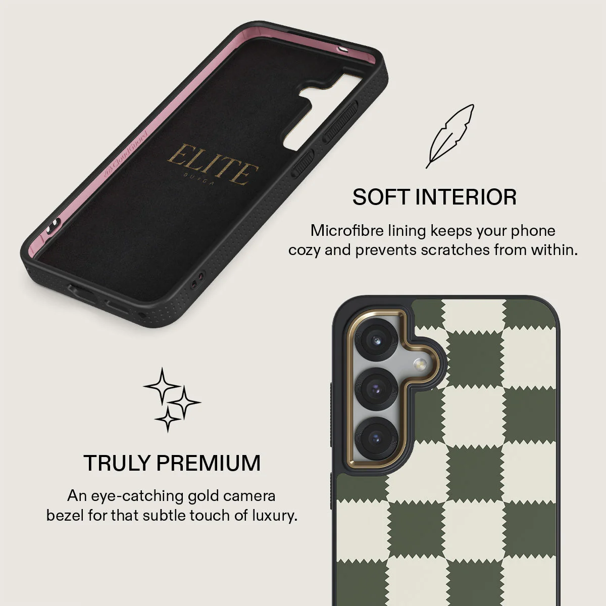 Retro Grid - Samsung Galaxy S25 Case - Image 10