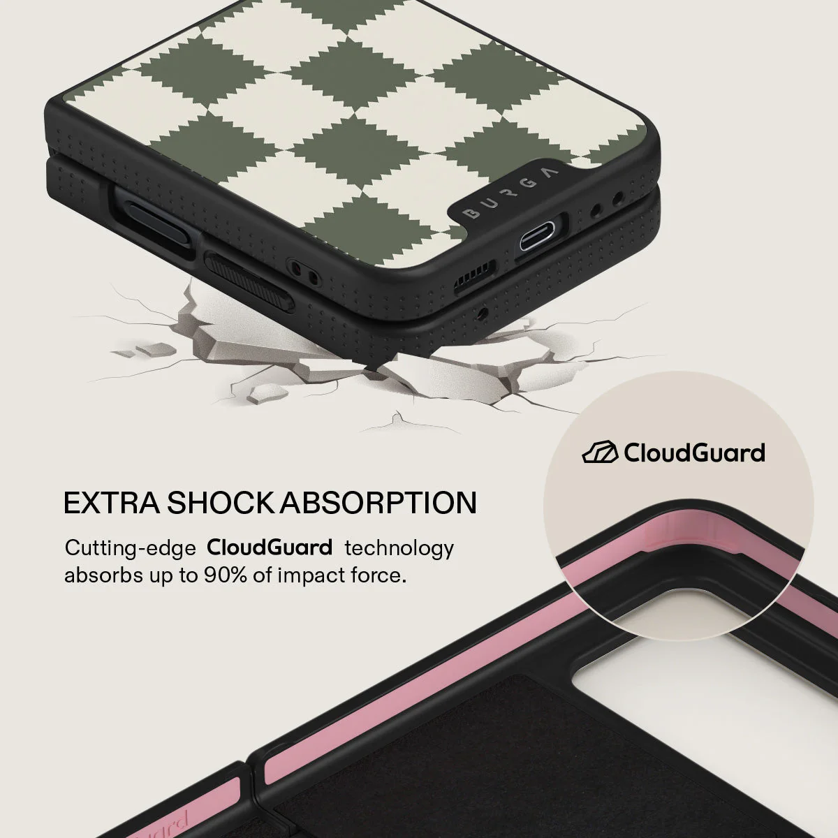 Retro Grid - Samsung Galaxy Z Flip 4 Case - Image 22