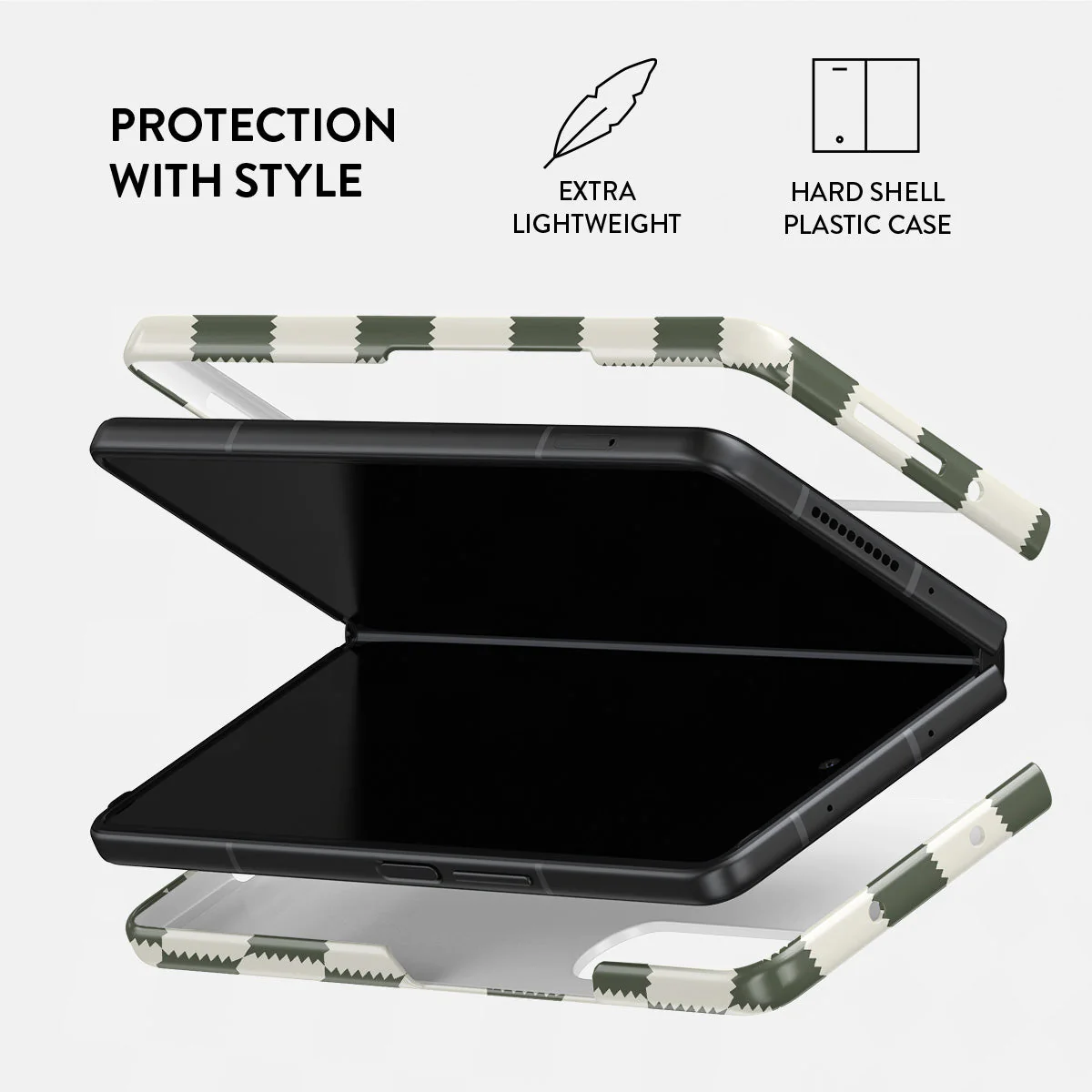 Retro Grid - Samsung Galaxy Z Fold 4 Case - Image 2