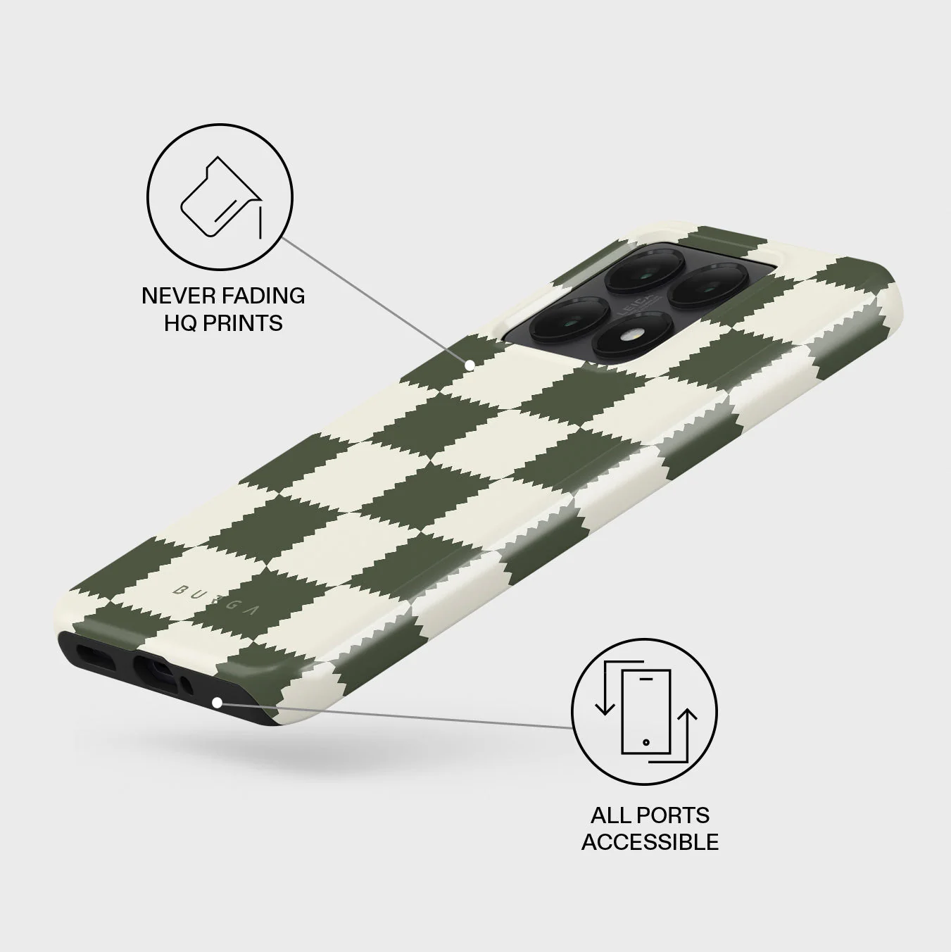 Retro Grid - Xiaomi 14T Pro Case - Image 3