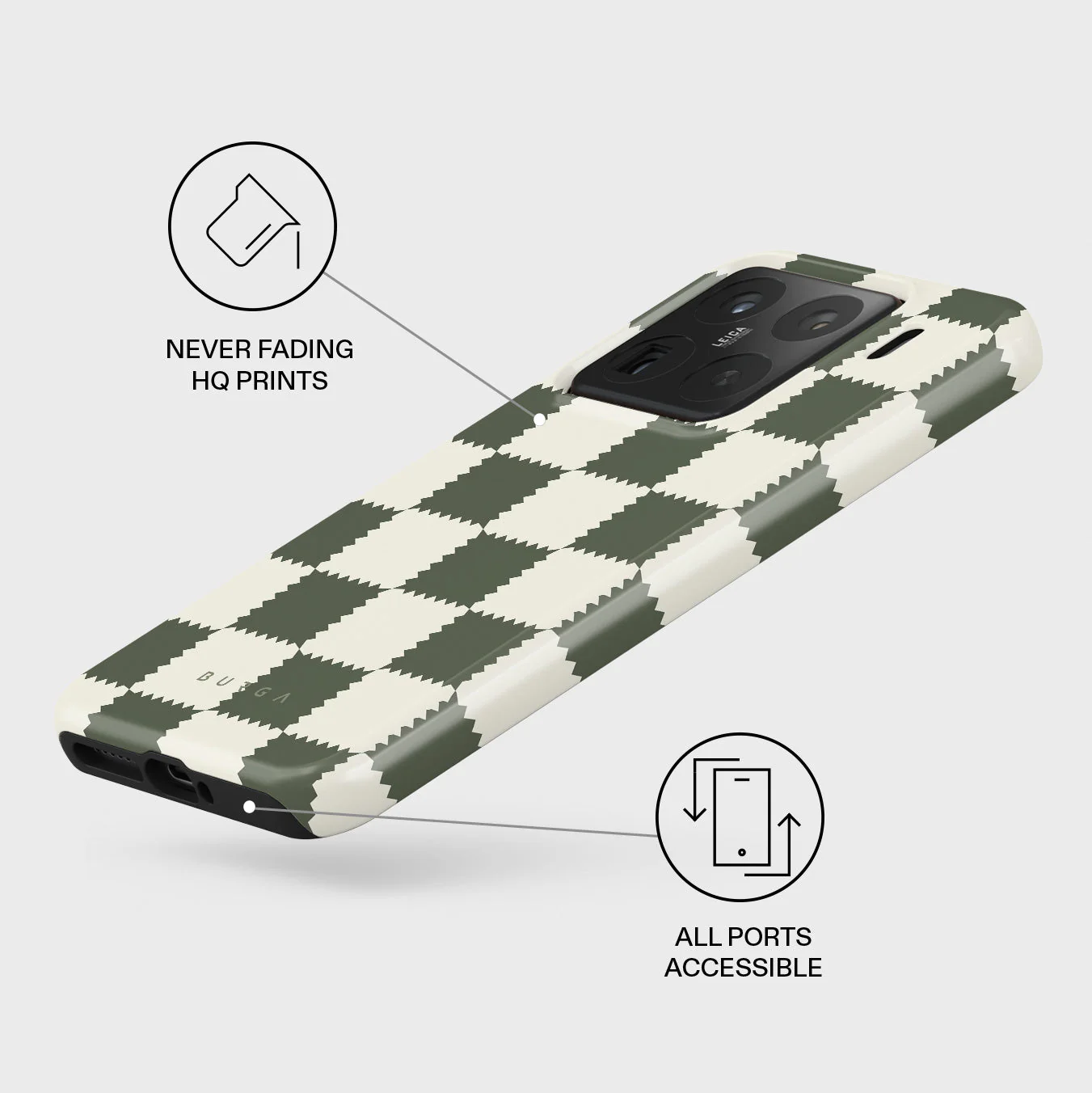 Retro Grid - Xiaomi 15 Pro Case - Image 3