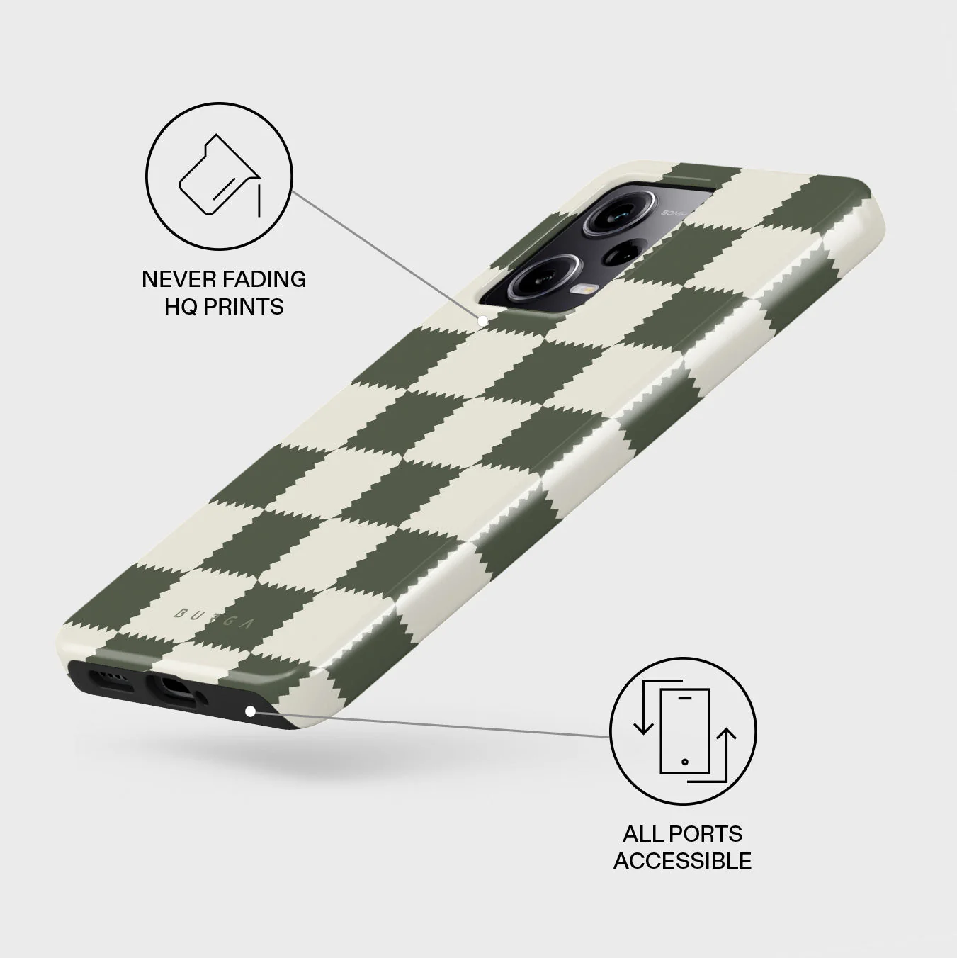 Retro Grid - Xiaomi Redmi Note 12 Pro+ 5G Case - Image 3