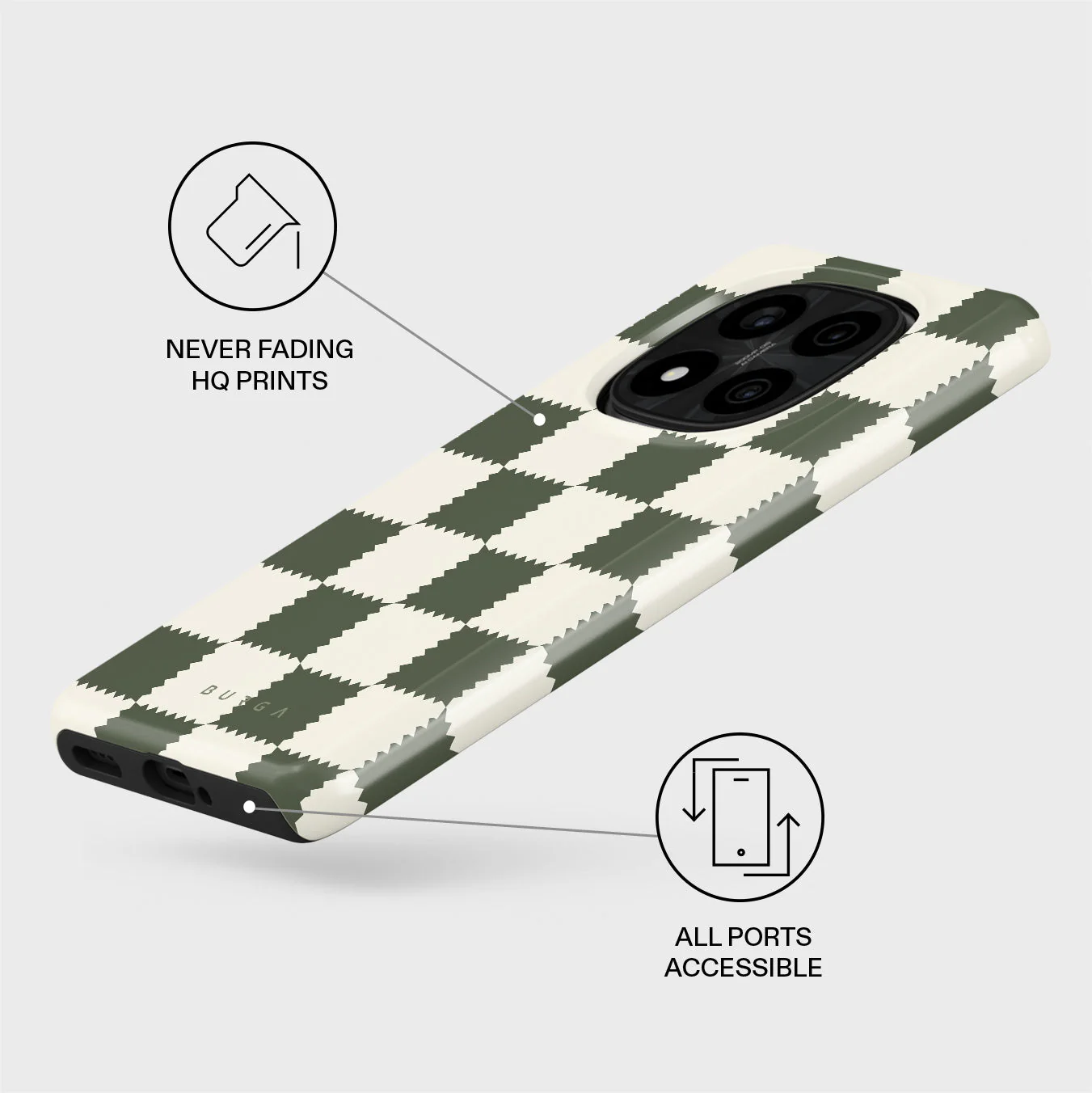 Retro Grid - Xiaomi Redmi Note 14 Pro 5G Case - Image 3