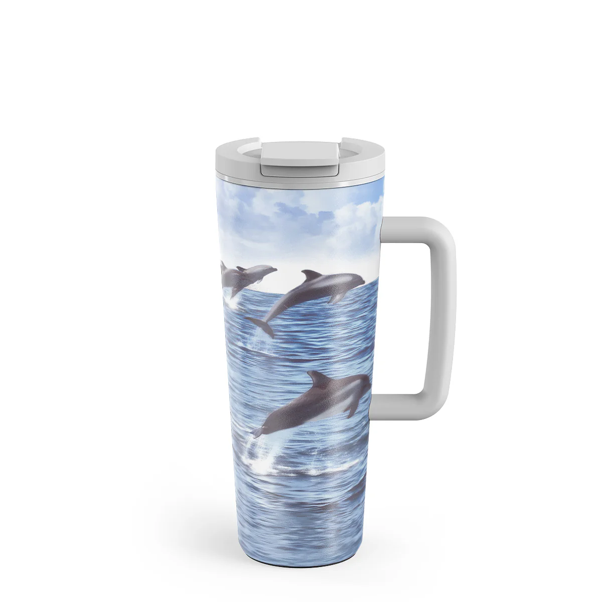 Retro Splash - EasyGrip Travel Mug