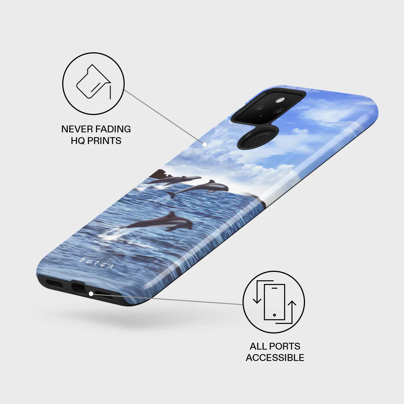 Retro Splash - Google Pixel 5 Case - Image 3