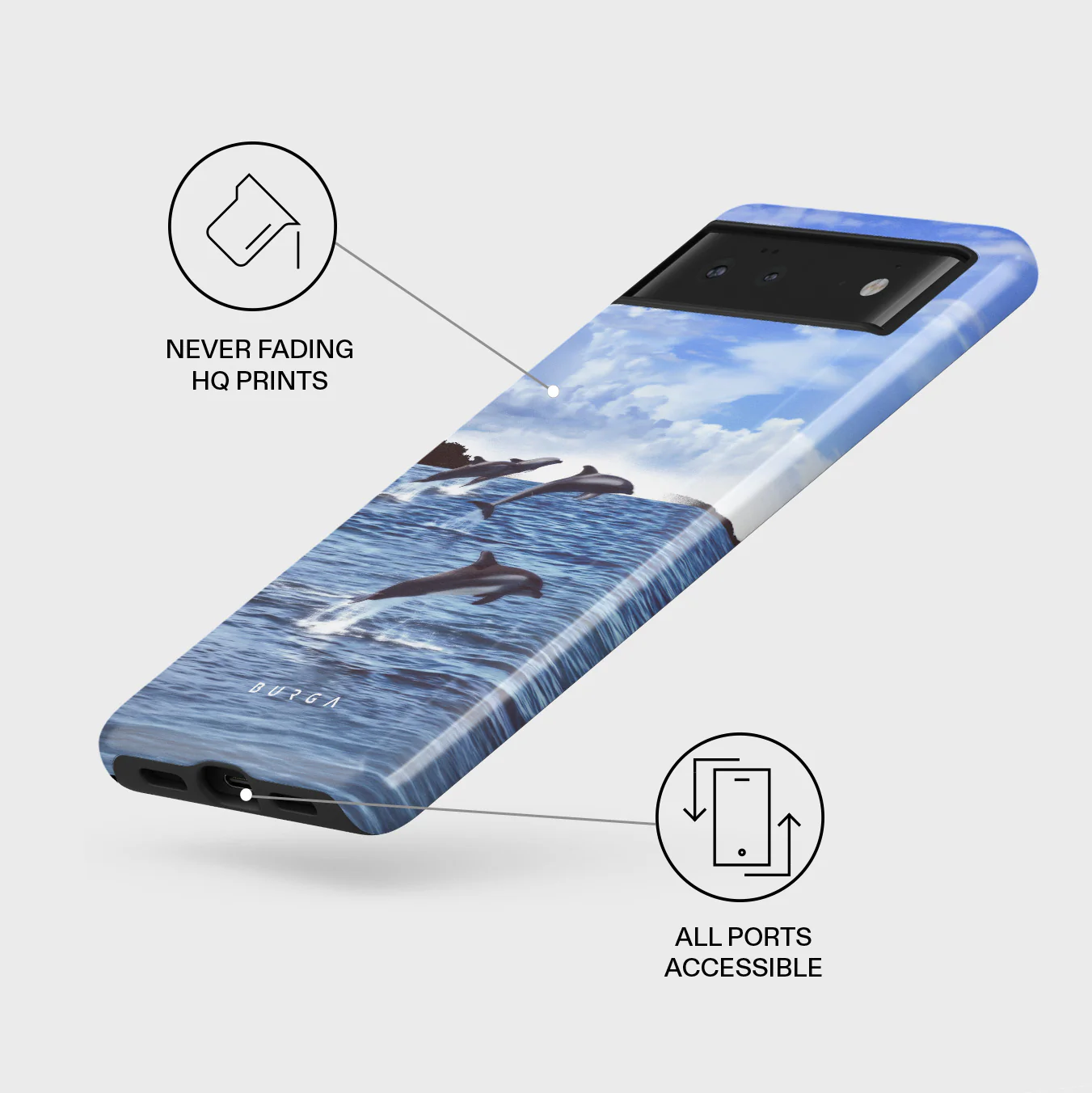 Retro Splash - Google Pixel 6a Case - Image 3