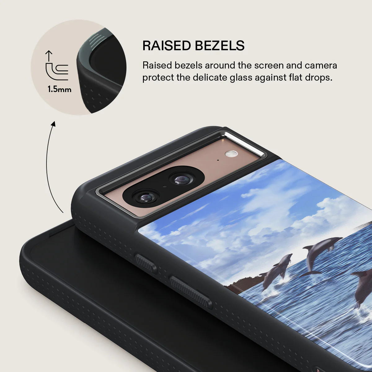 Retro Splash - Google Pixel 8 Case - Image 15