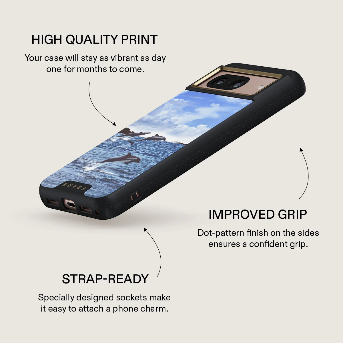 Retro Splash - Google Pixel 8 Case - Image 9