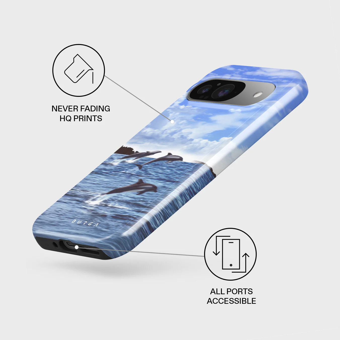 Retro Splash - Google Pixel 9 Case - Image 3