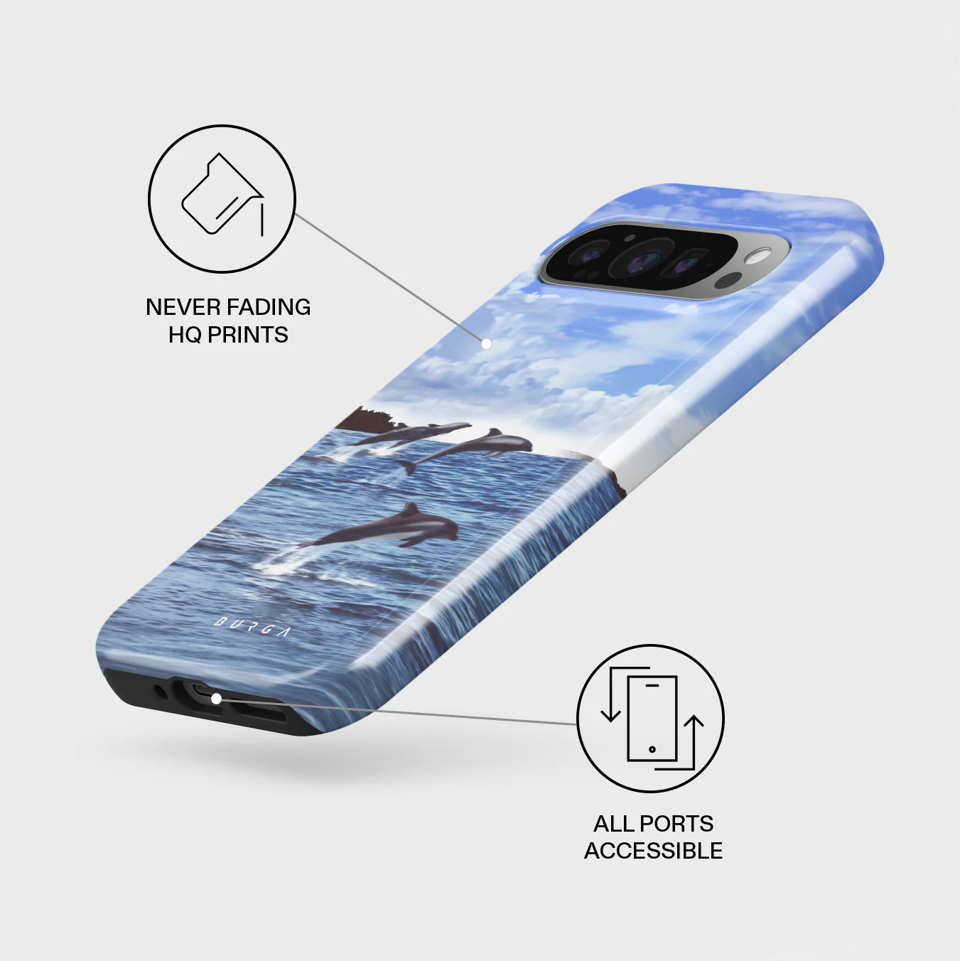 Retro Splash - Google Pixel 9 Pro Case - Image 3