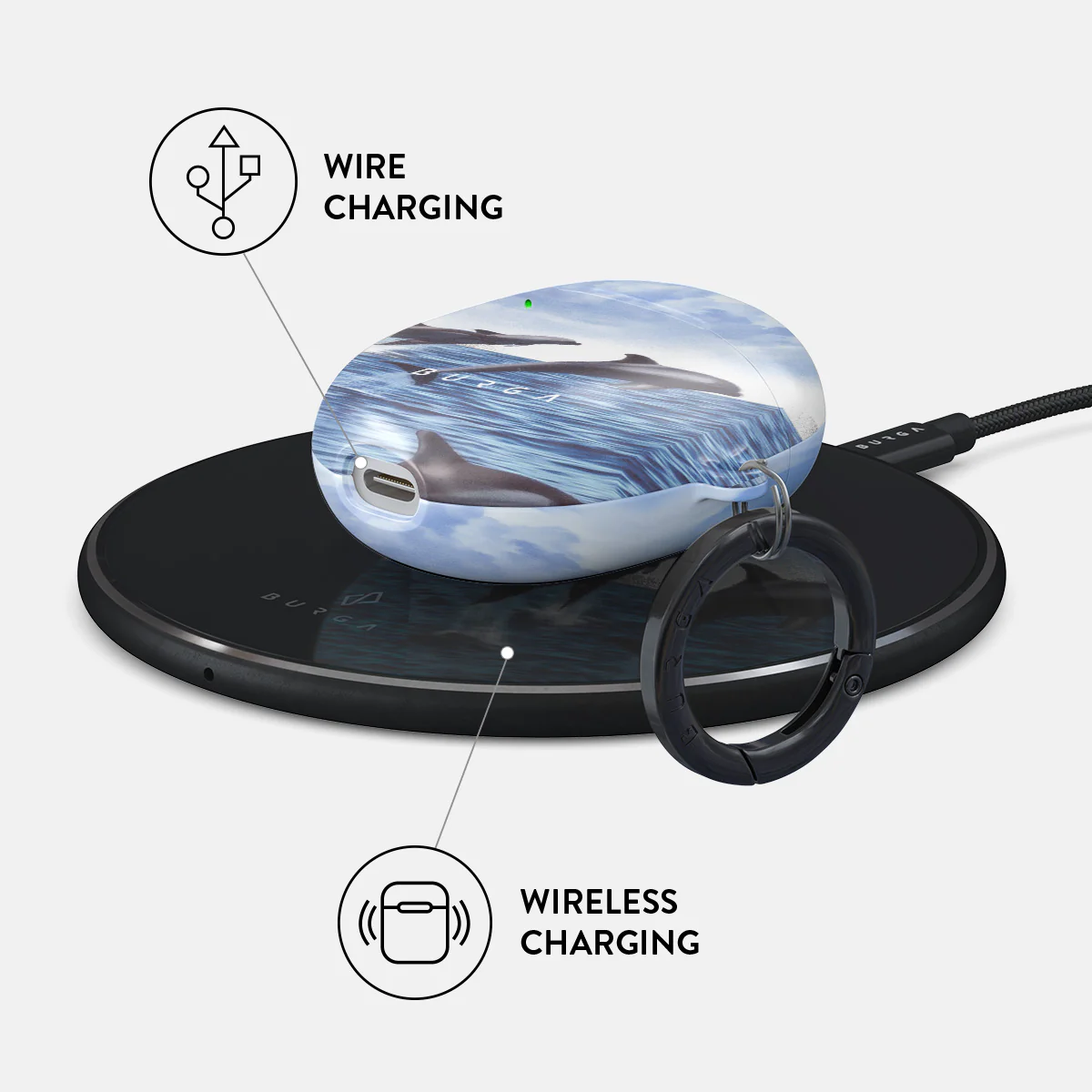 Retro Splash - Google Pixel Buds 2 Case - Image 3