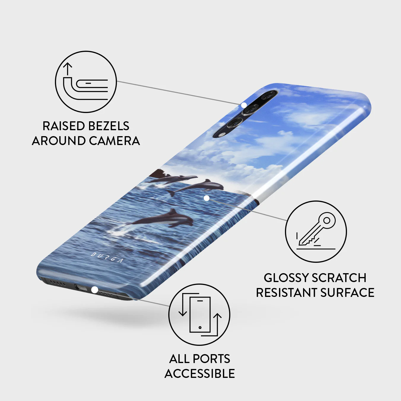 Retro Splash - Huawei P20 Case - Image 3