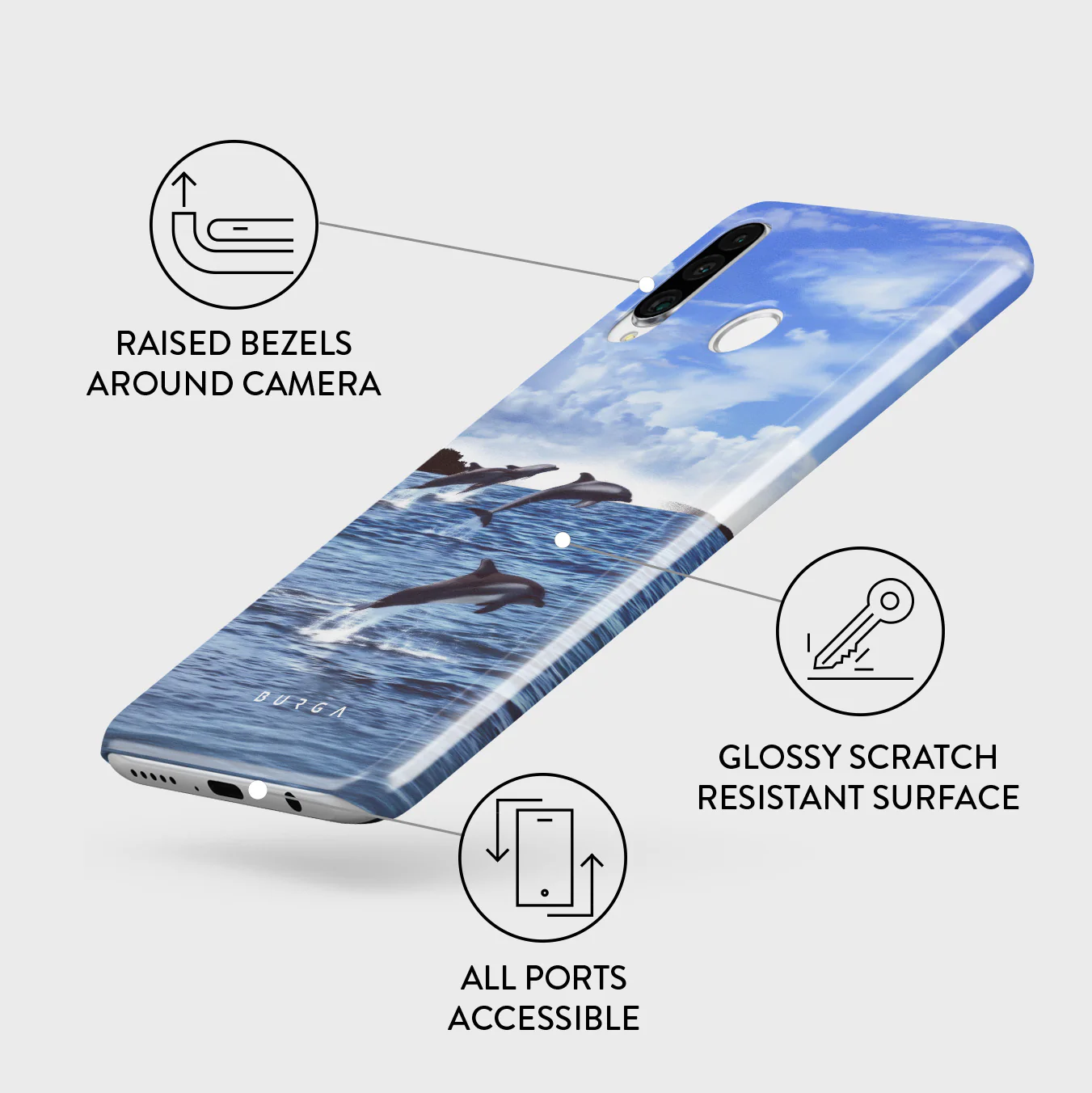 Retro Splash - Huawei P30 Lite Case - Image 3