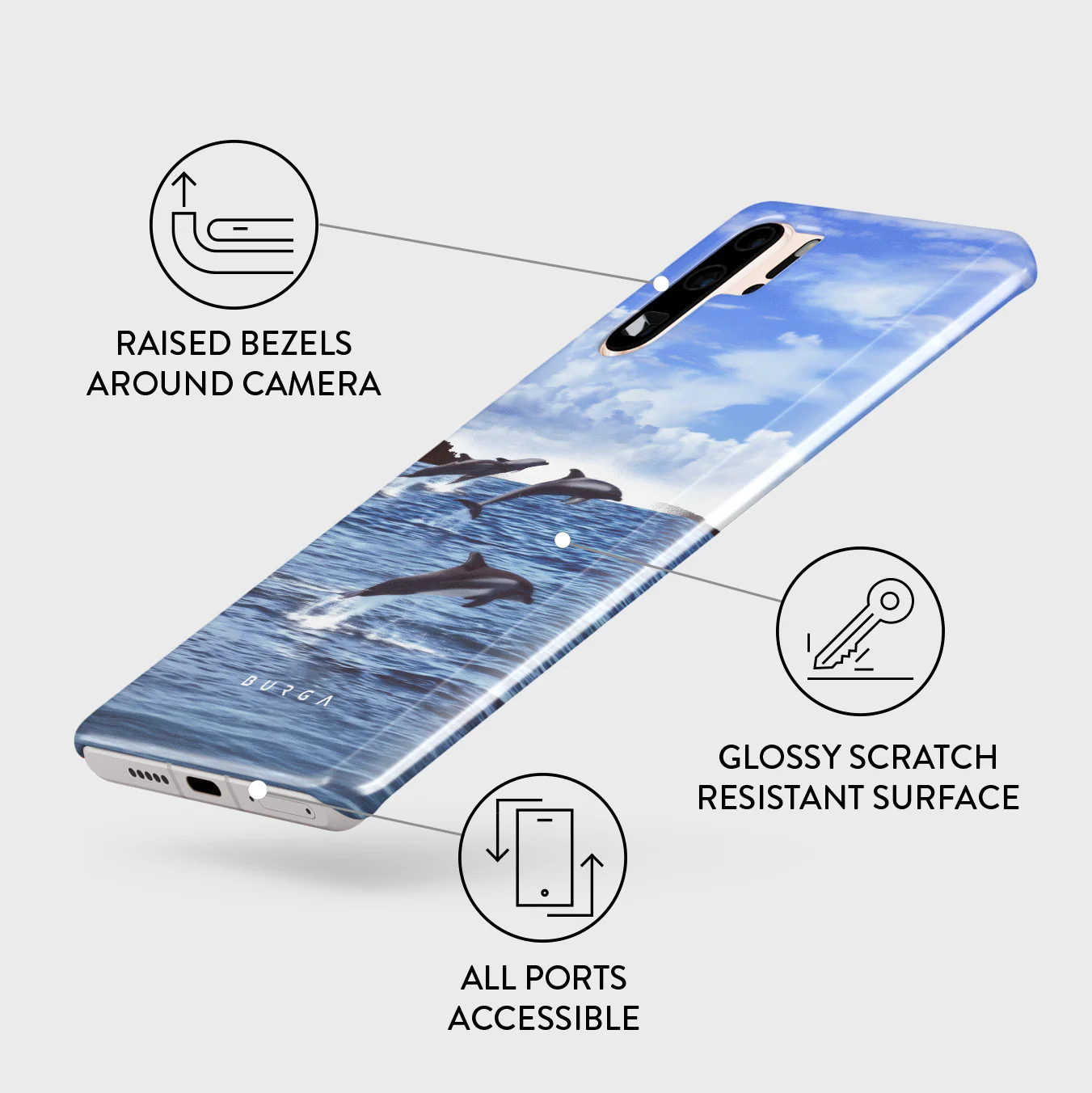Retro Splash - Huawei P30 Pro Case - Image 3