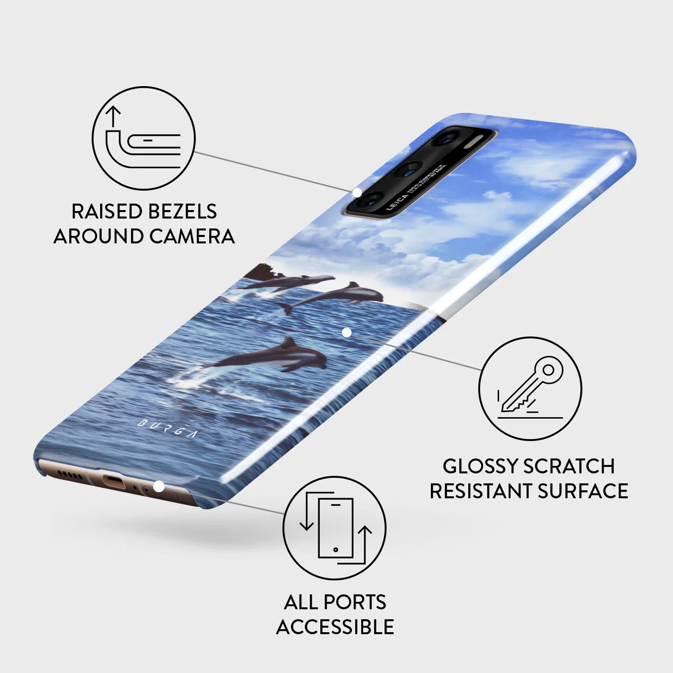 Retro Splash - Huawei P40 Case - Image 3