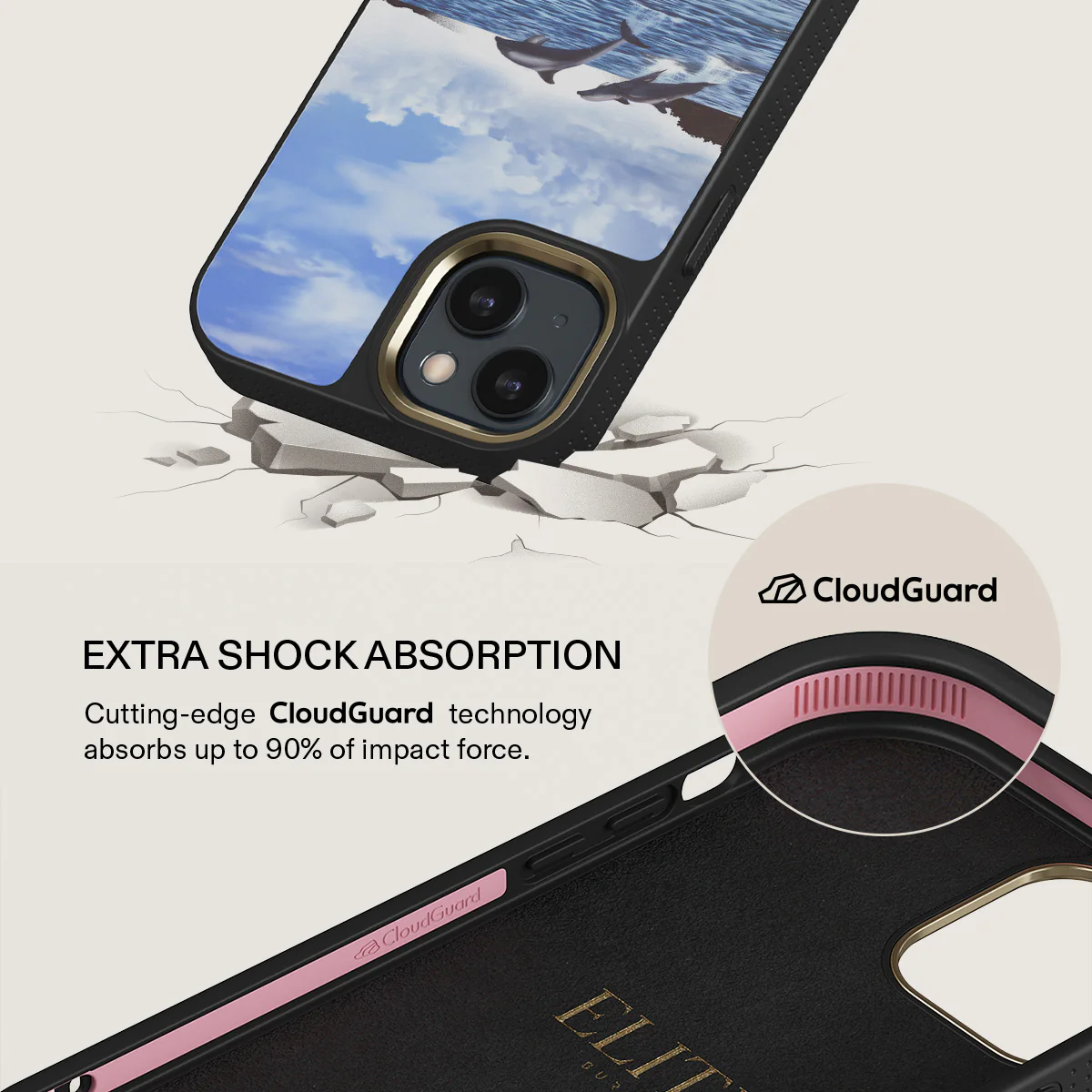 Retro Splash - iPhone 14 Plus Case - Image 7