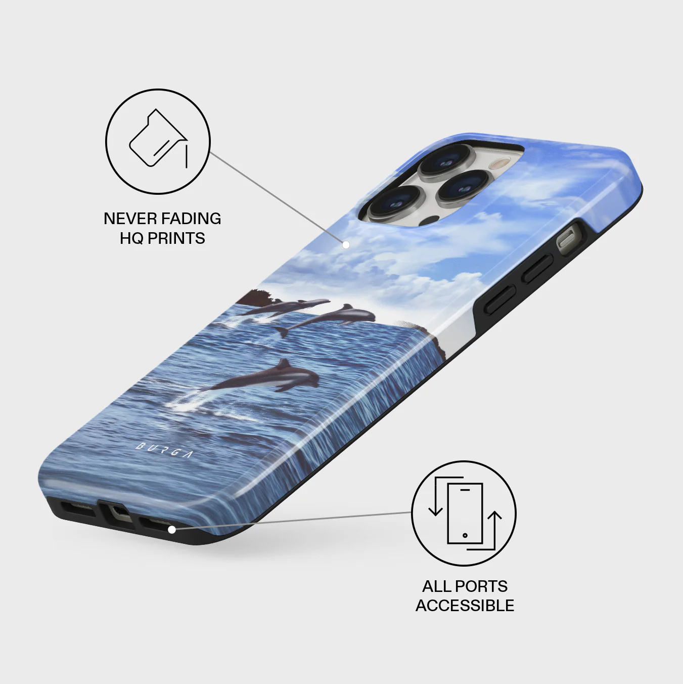 Retro Splash - iPhone 14 Pro Case - Image 3