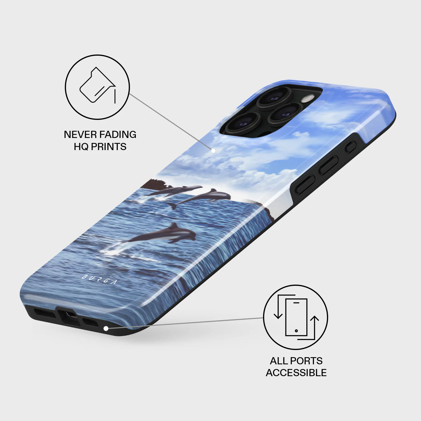 Retro Splash - iPhone 15 Pro Max Case - Image 3
