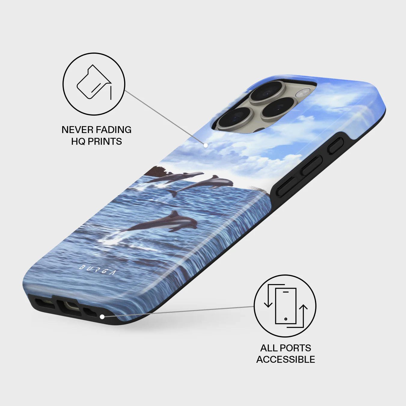Retro Splash - iPhone 16 Pro Case - Image 3