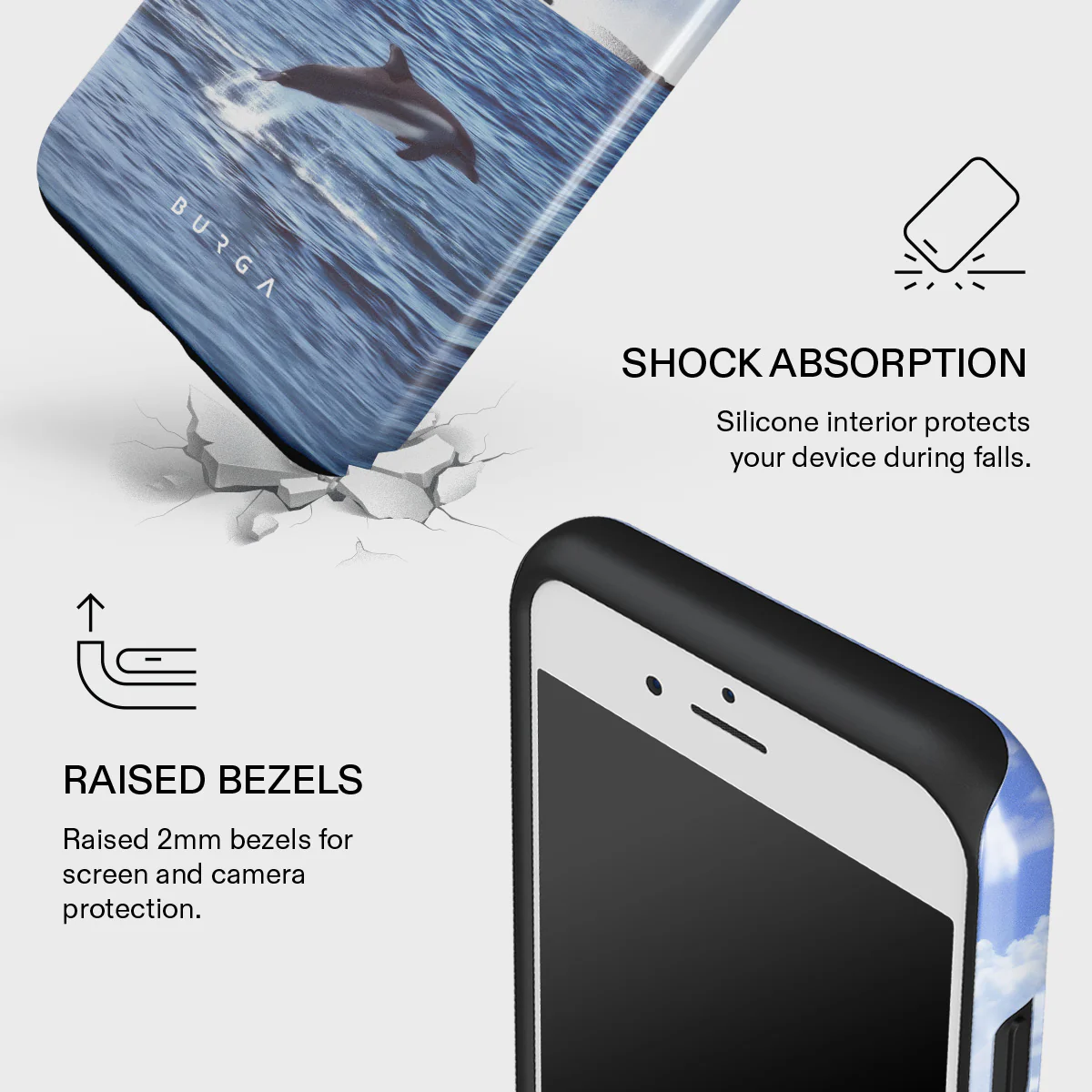 Retro Splash - iPhone 7 Plus / 8 Plus Case - Image 8