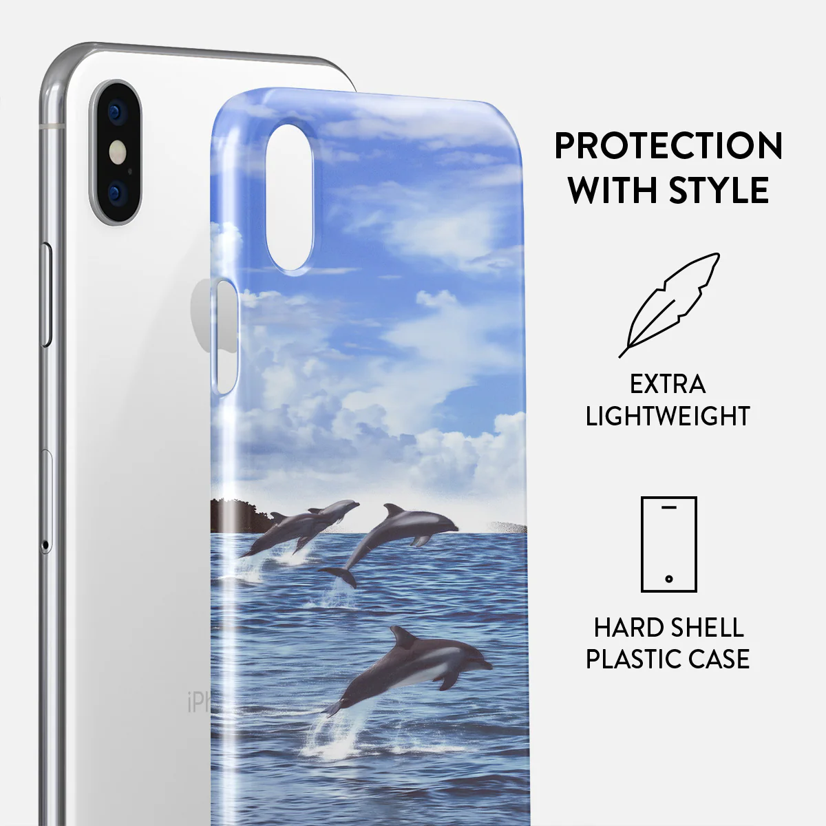 Retro Splash - iPhone X / XS Case - Image 2