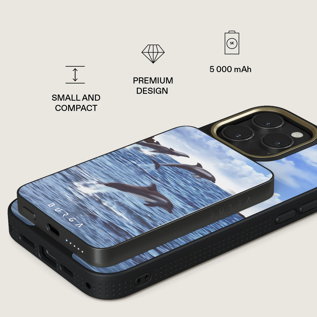 Retro Splash - Magnetic Power Bank - Image 2