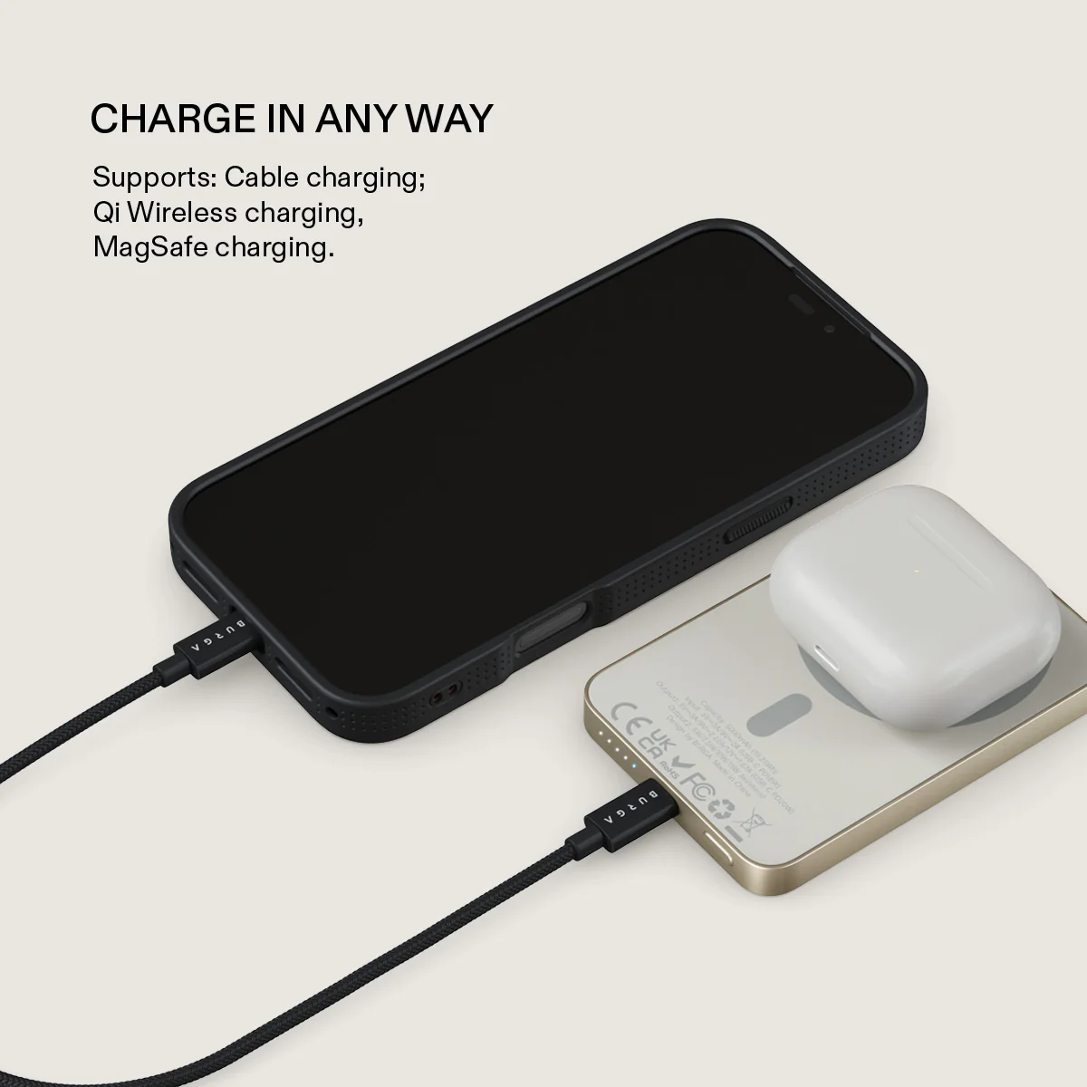 Retro Splash - Magnetic Power Bank - Image 9