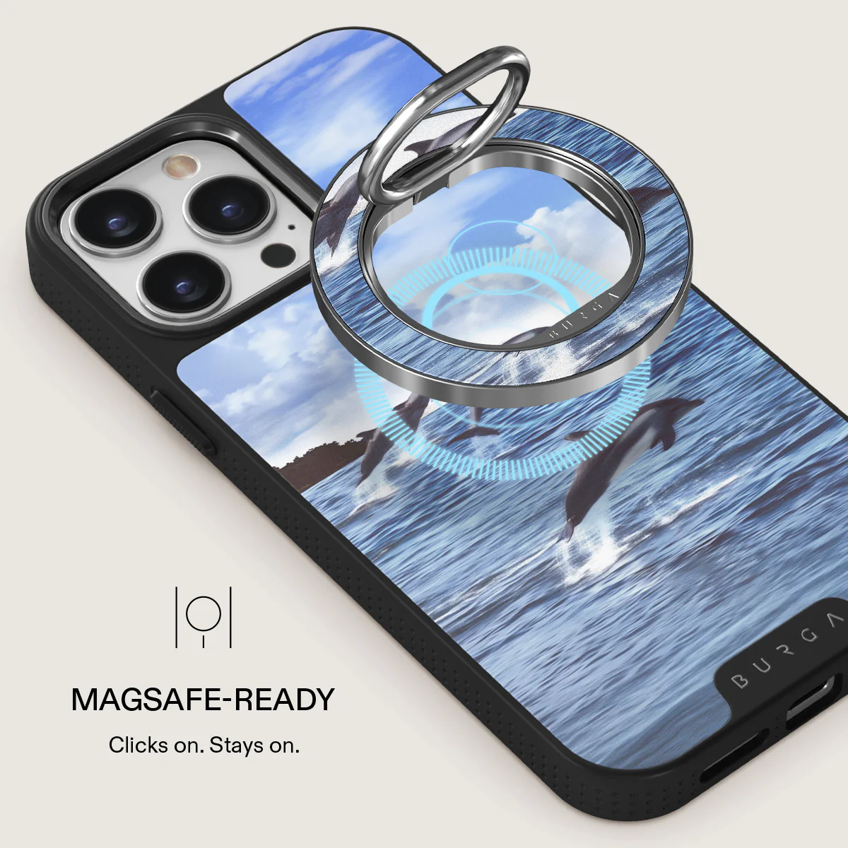 Retro Splash - Magnetic Ring Holder - Image 4