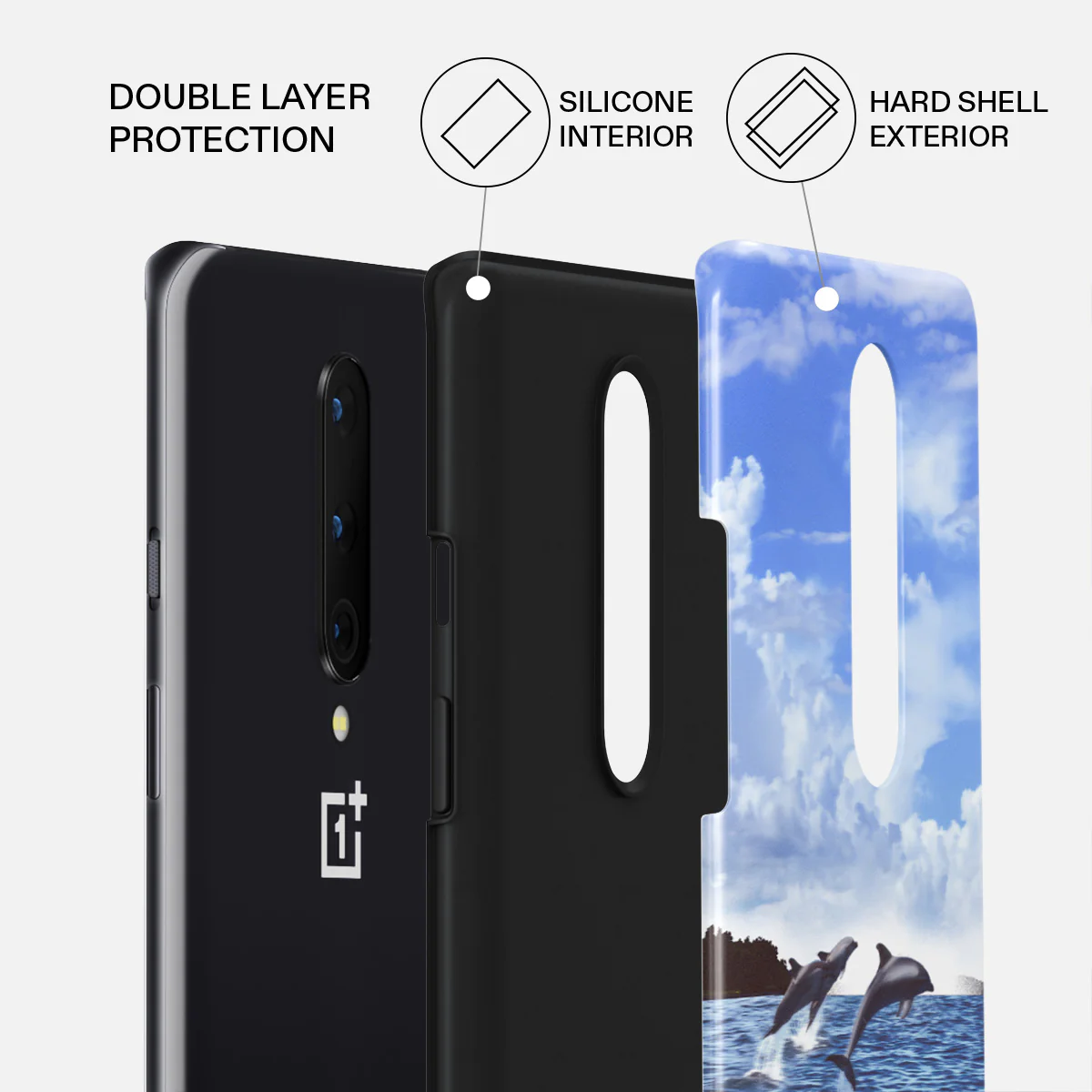 Retro Splash - OnePlus 8 Case - Image 2