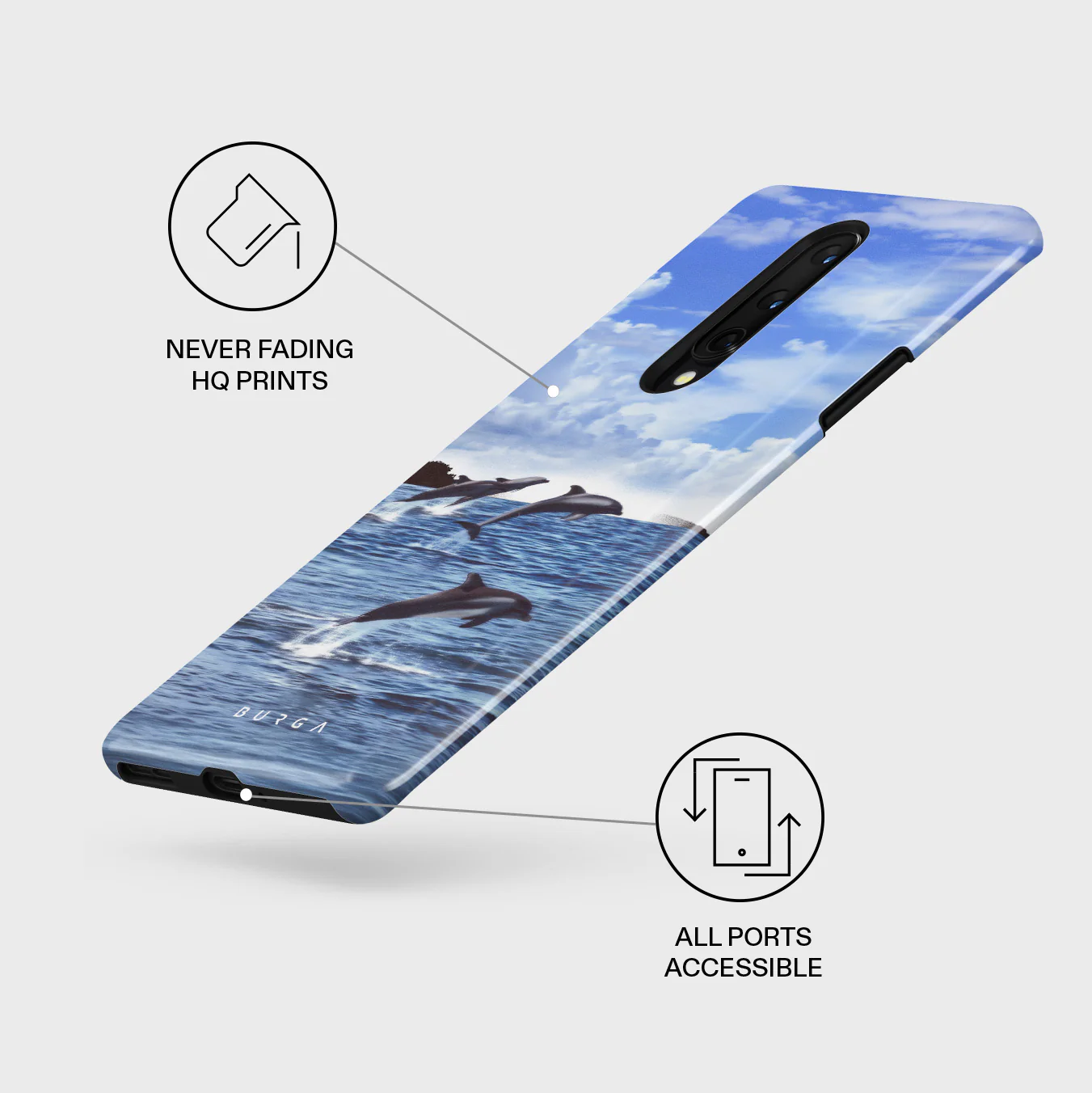 Retro Splash - OnePlus 8 Case - Image 3
