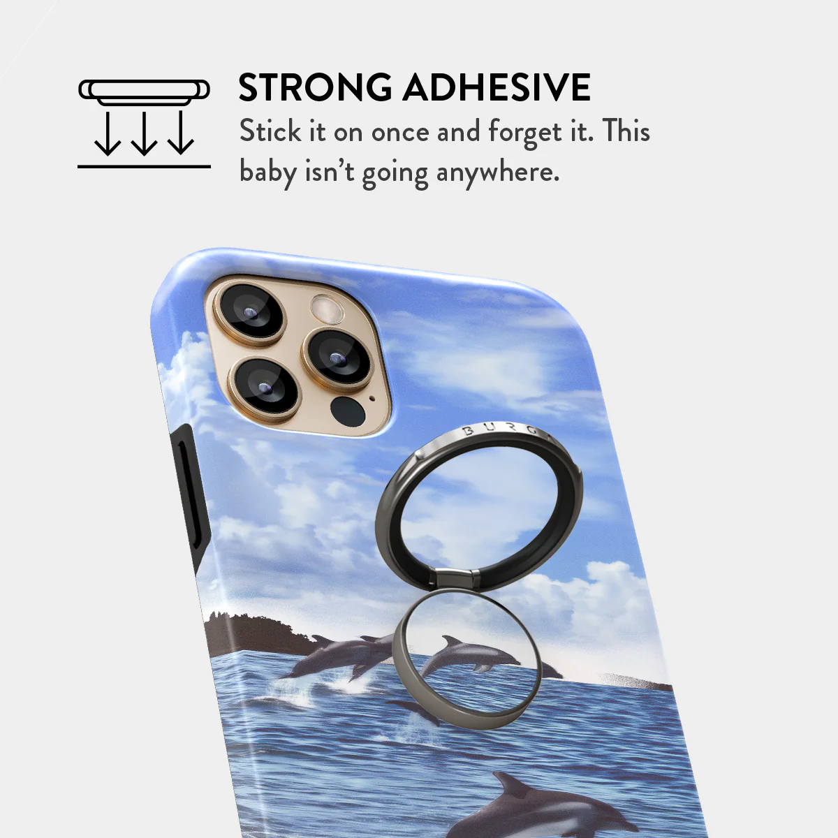 Retro Splash - Adhesive Ring Holder - Image 5