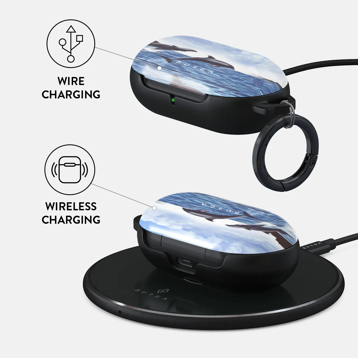 Retro Splash - Samsung Galaxy Buds Case - Image 3