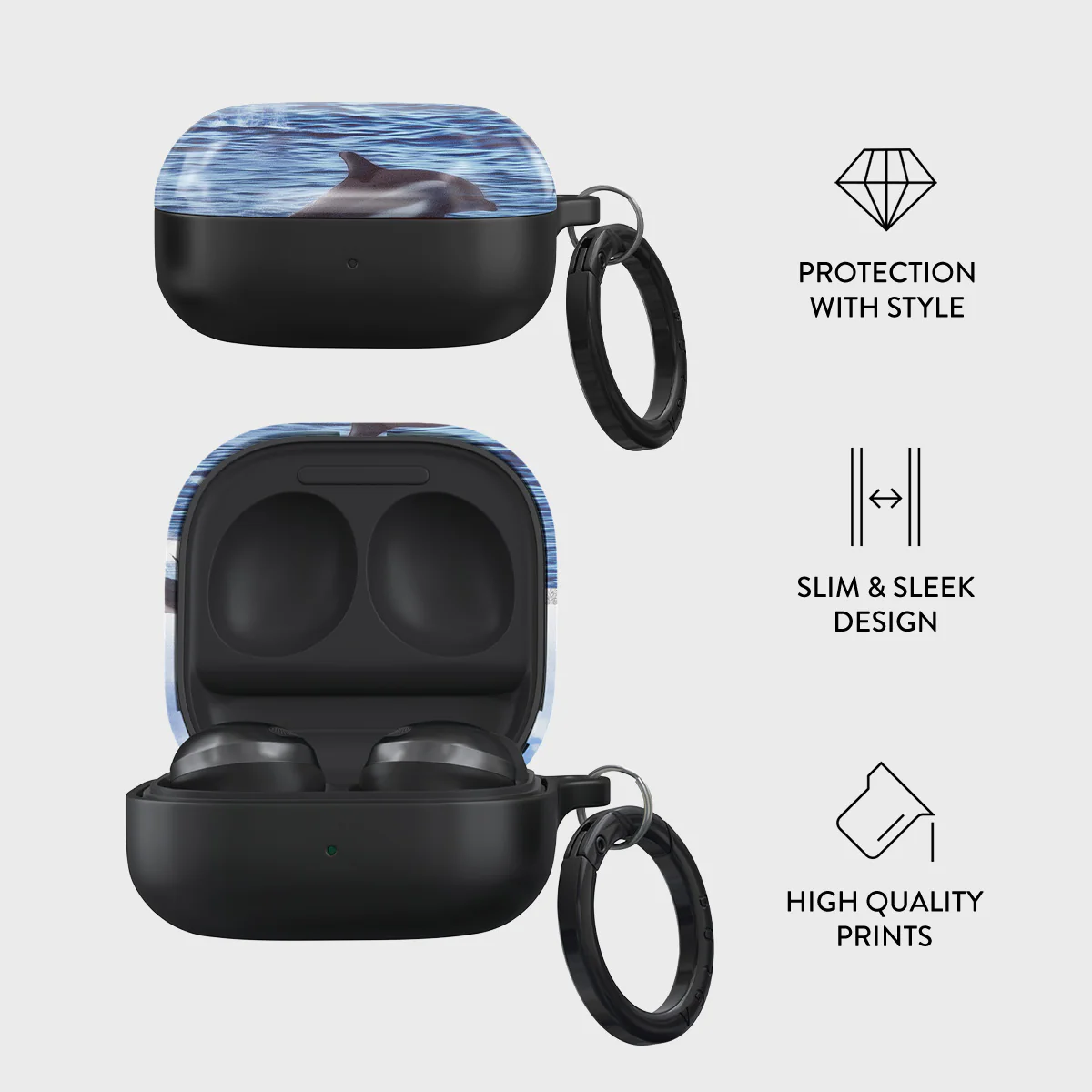 Retro Splash - Samsung Galaxy Buds Pro Case - Image 4