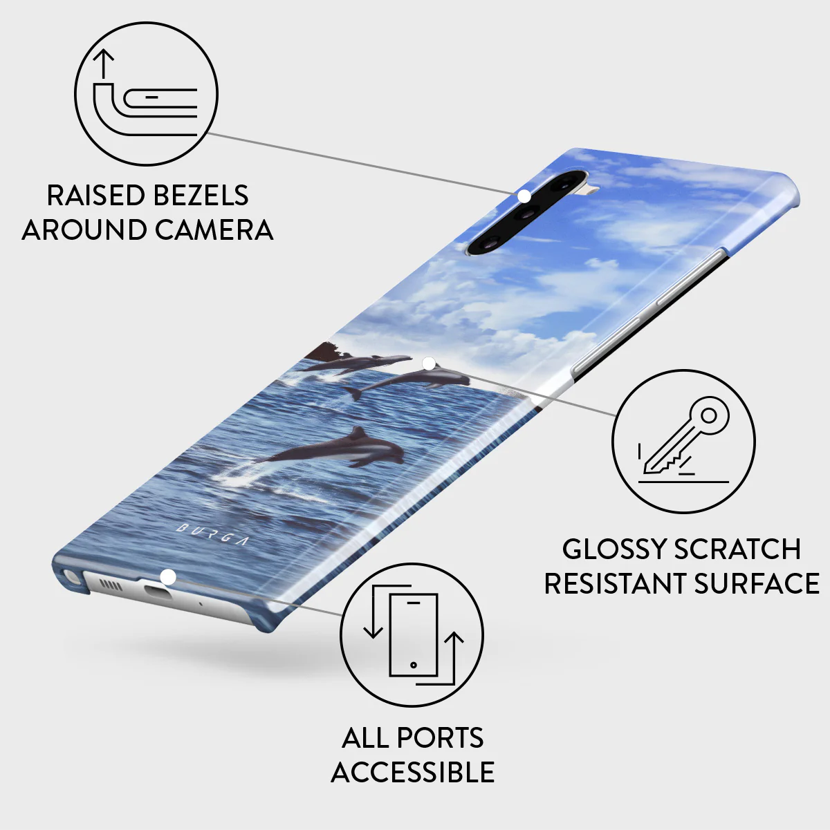 Retro Splash - Samsung Galaxy Note 10 Case - Image 3