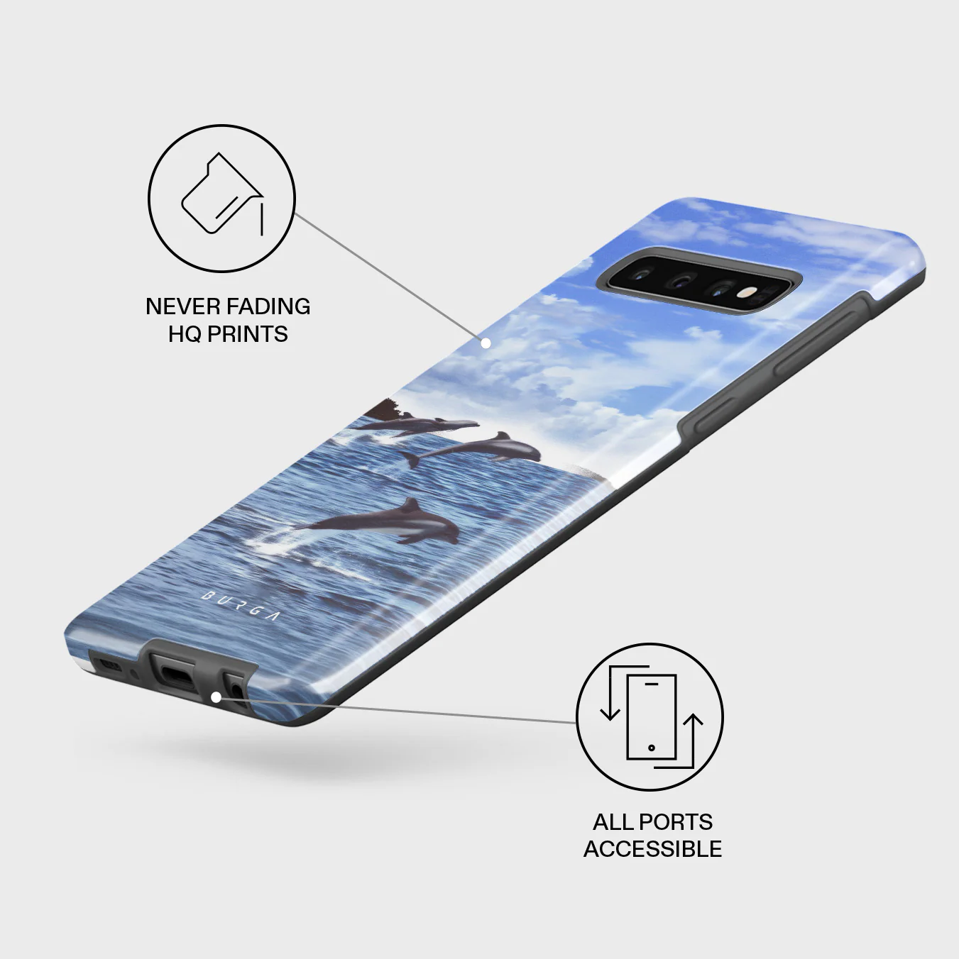 Retro Splash - Samsung Galaxy S10 4G Case - Image 3