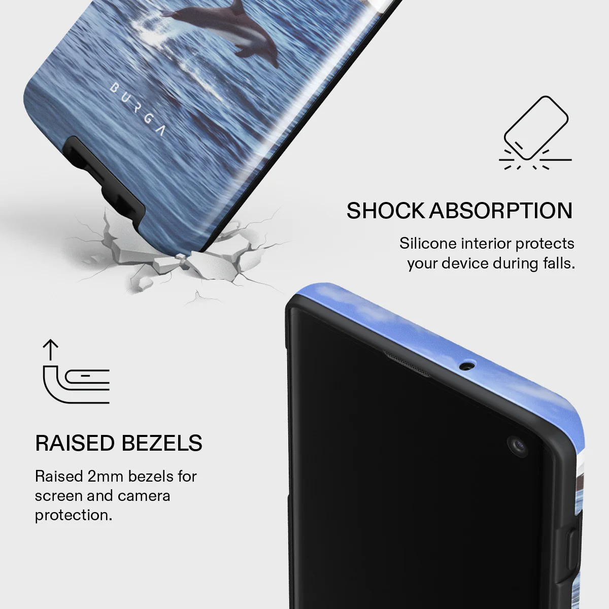 Retro Splash - Samsung Galaxy S10 4G Case - Image 4