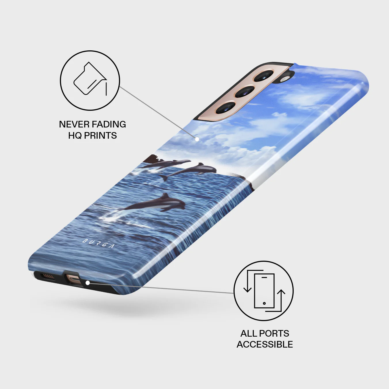 Retro Splash - Samsung Galaxy S21 Plus Case - Image 3