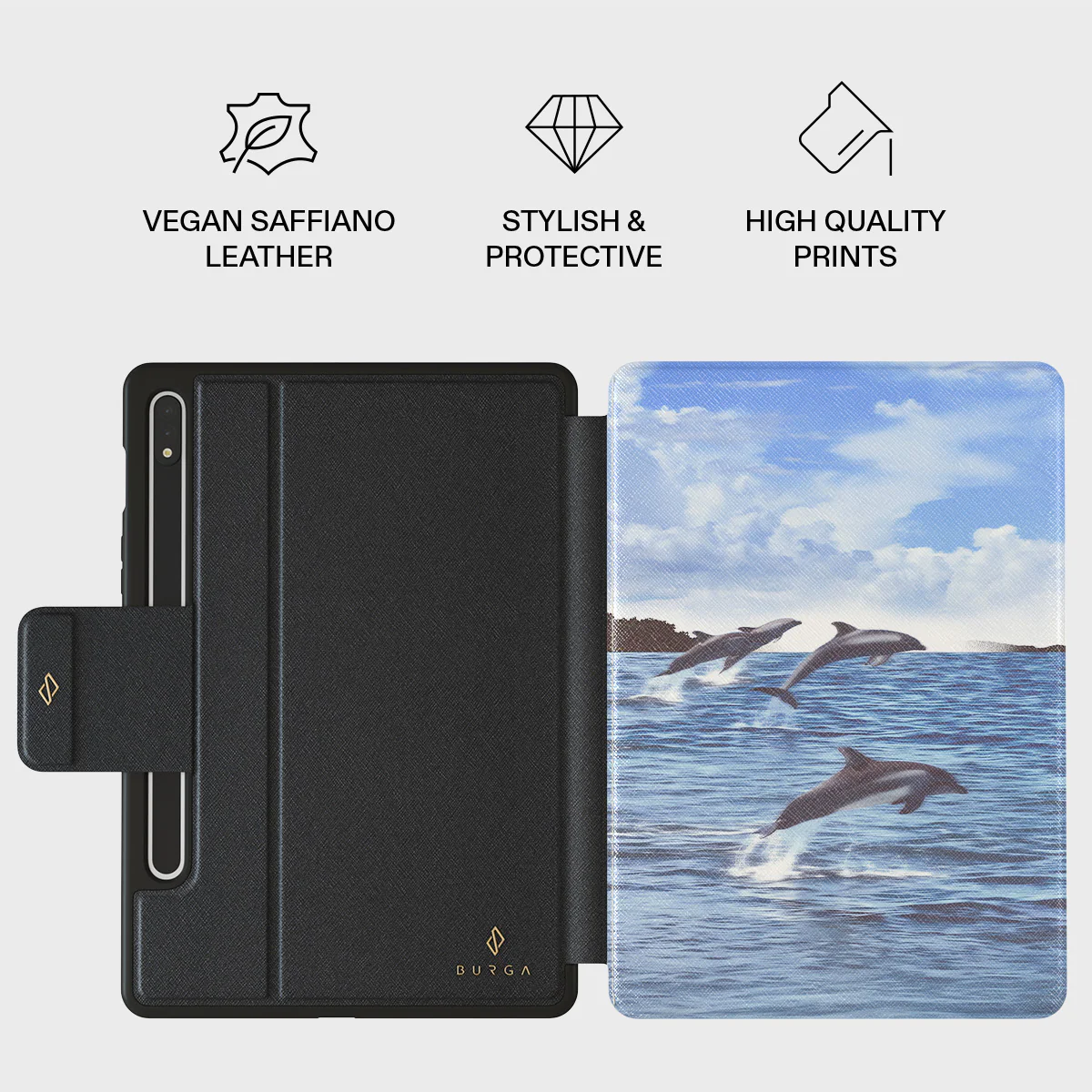 Retro Splash - Samsung Galaxy Tab S9 FE Case - Image 2