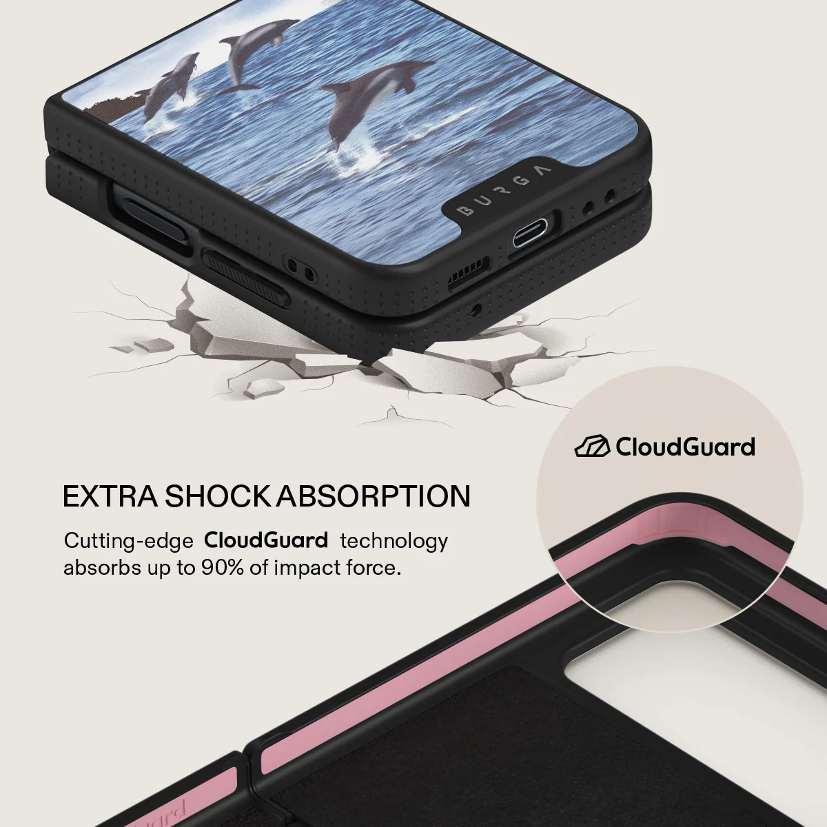 Retro Splash - Samsung Galaxy Z Flip 4 Case - Image 22