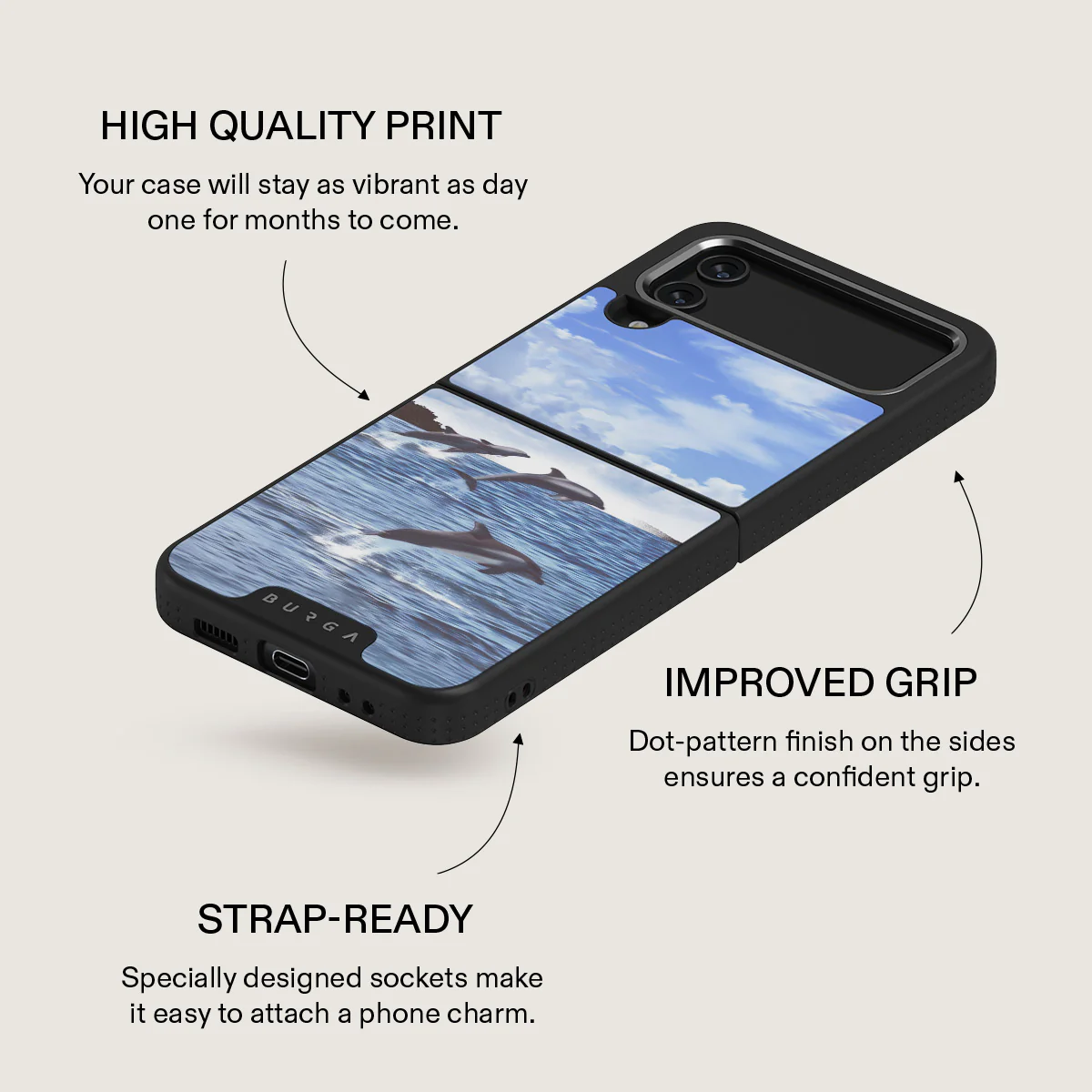 Retro Splash - Samsung Galaxy Z Flip 4 Case - Image 24