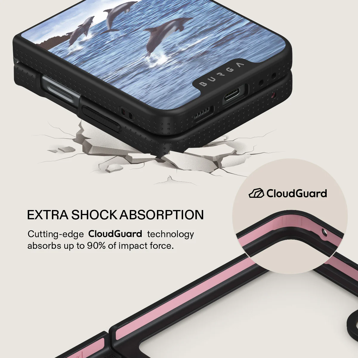 Retro Splash - Samsung Galaxy Z Flip 5 Case - Image 17