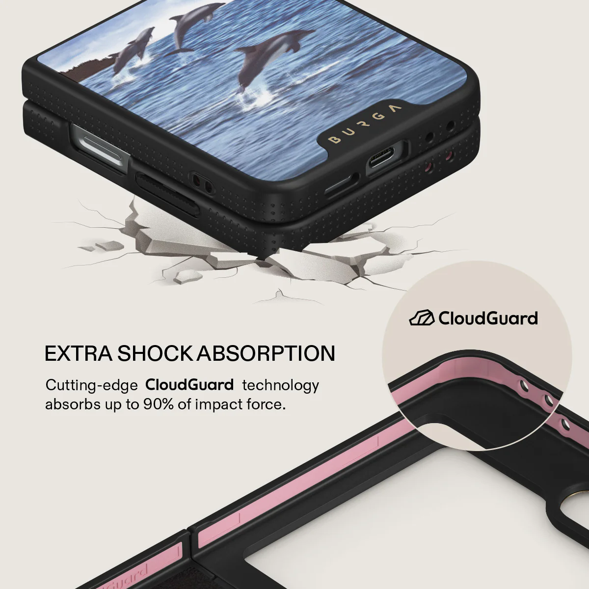 Retro Splash - Samsung Galaxy Z Flip 6 Case - Image 8