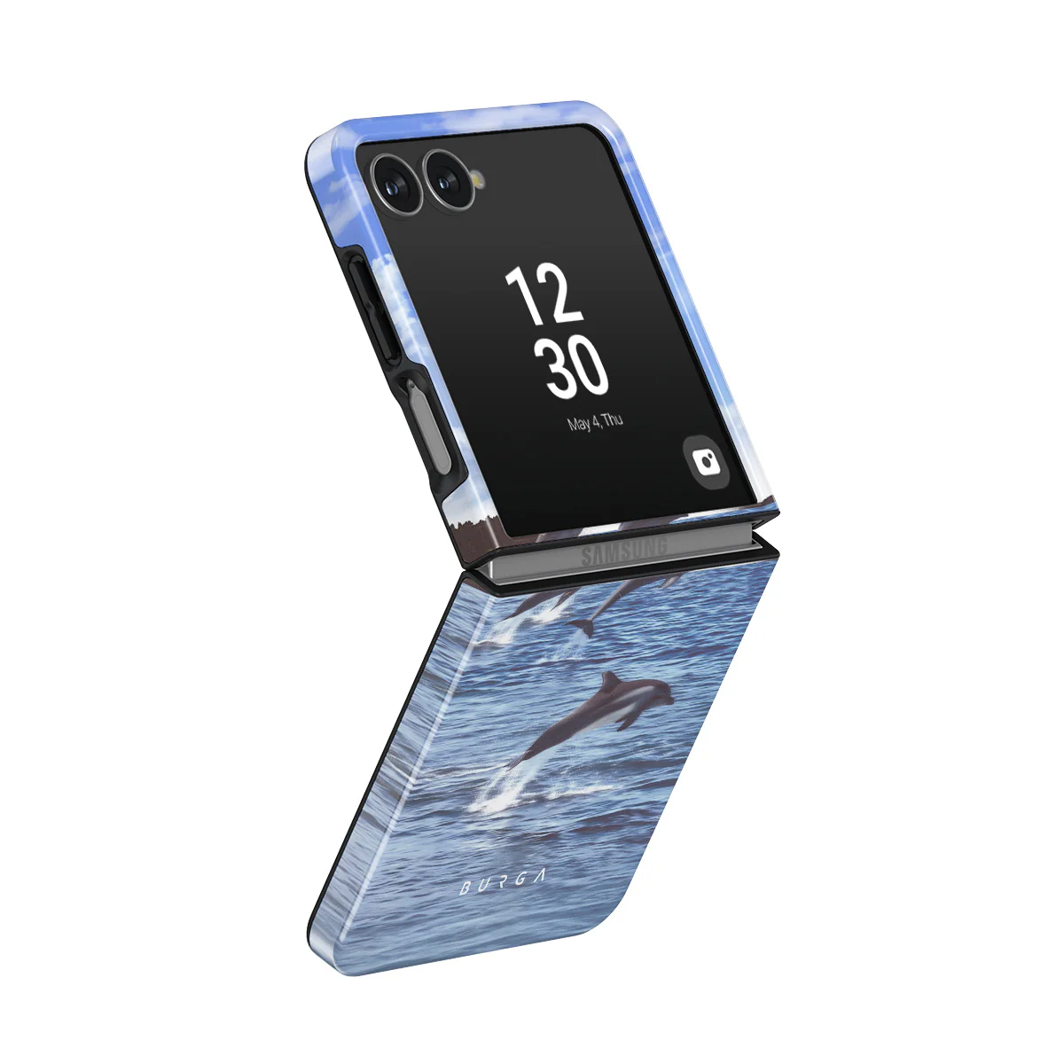 Retro Splash - Samsung Galaxy Z Flip 7 Case